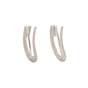 グッチ Gモチーフ ピアス シルバー925 シルバー 0599【中古】GUCCI