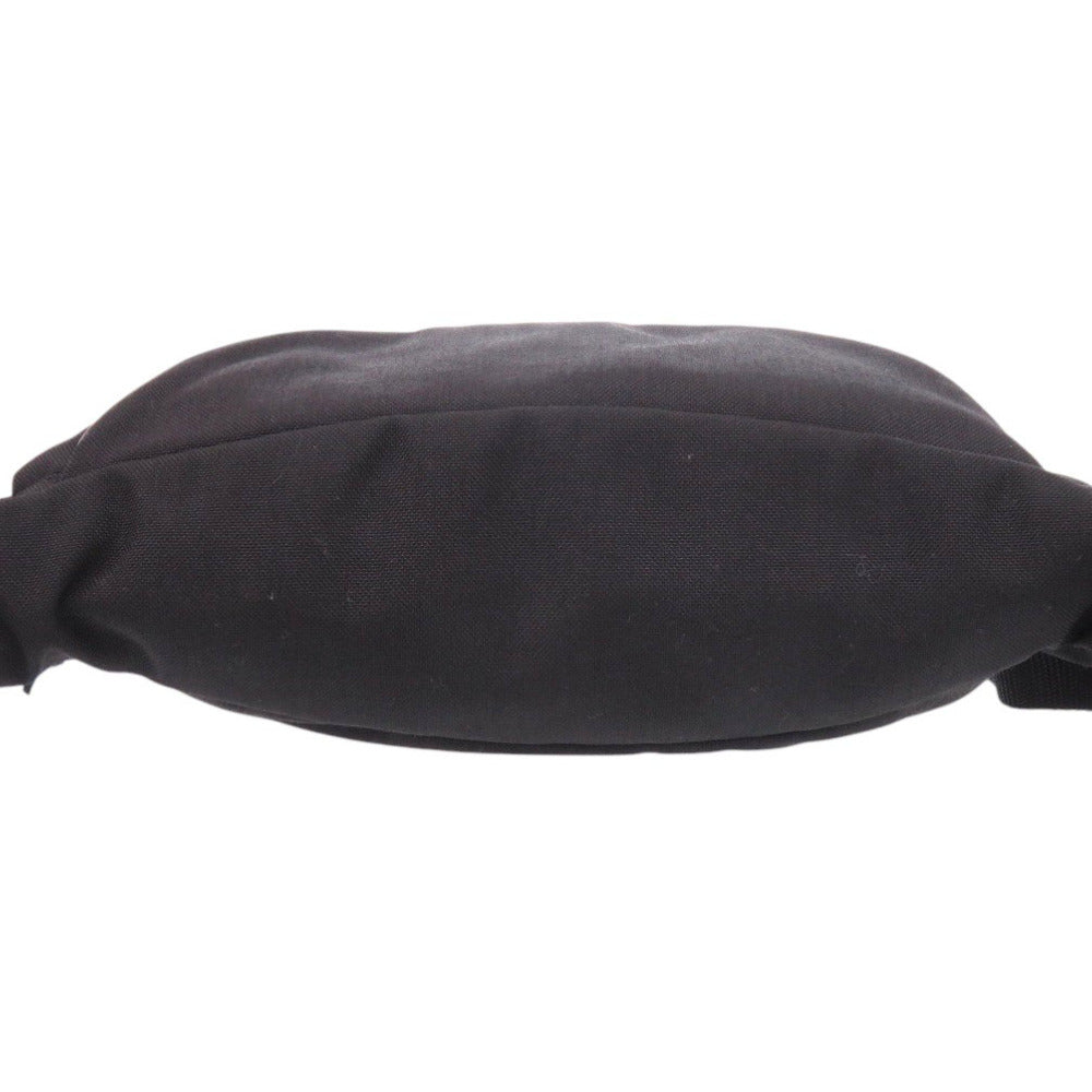 美品 メゾン マルジェラ 4ステッチ S55WB0072 キャンバス ブラック ウエストバッグ ボディバッグ 黒 0607【中古】Maison Margiela メンズ