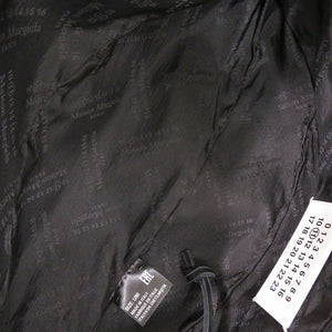 美品 メゾン マルジェラ 4ステッチ S55WB0072 キャンバス ブラック ウエストバッグ ボディバッグ 黒 0607【中古】Maison Margiela メンズ