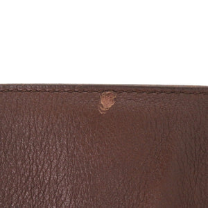 美品 エルメス エバーカラー/ヴォーシャモニー ハバナ シルバー金具 □L刻印(2008年製) ベルト 0630【中古】HERMES