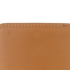美品 エルメス エバーカラー/ヴォーシャモニー ハバナ シルバー金具 □L刻印(2008年製) ベルト 0630【中古】HERMES