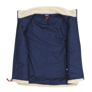 美品 パタゴニア レトロX 65619 サイズL アイボリー フリース ベスト 0641【中古】patagonia キッズ