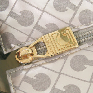 美品 ゲラルディーニ ソフティ YGH-7953779S シルバー トートバッグ 0642【中古】GHERARDINI