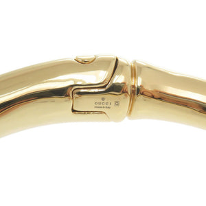 美品 グッチ バンブー 830680 メタル ゴールド チョーカー 0789【中古】GUCCI