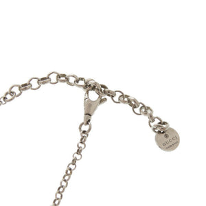 美品 グッチ ゴースト パイナップル シルバー925 ネックレス シルバー 0830【中古】GUCCI