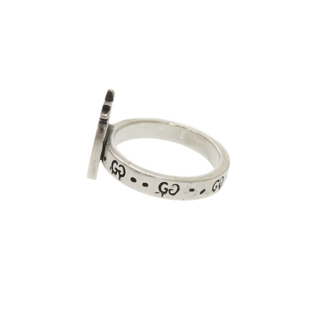 グッチ ゴースト パイナップルモチーフ #22(21号) シルバー925 リング 指輪 シルバー 0832【中古】GUCCI