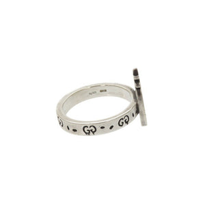 グッチ ゴースト パイナップルモチーフ #22(21号) シルバー925 リング 指輪 シルバー 0832【中古】GUCCI