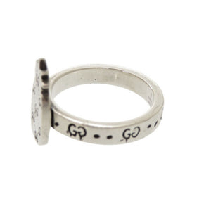 グッチ ゴースト パイナップルモチーフ #22(21号) シルバー925 リング 指輪 シルバー 0832【中古】GUCCI