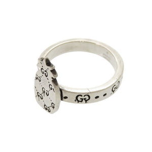 グッチ ゴースト パイナップルモチーフ #22(21号) シルバー925 リング 指輪 シルバー 0832【中古】GUCCI