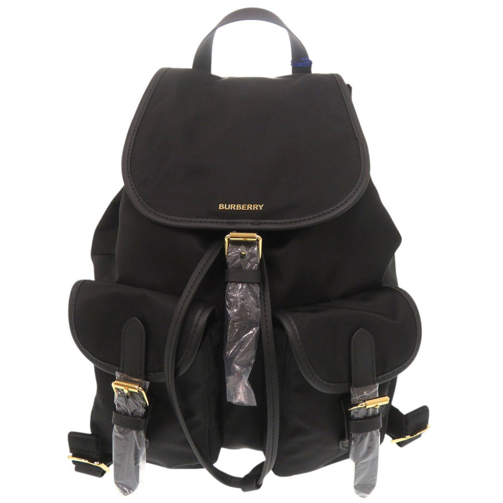 未使用 バーバリー ENFIELD エンフィールド 8109245 ナイロン ブラック リュック バックパック 黒 0858【中古】BURBERRY