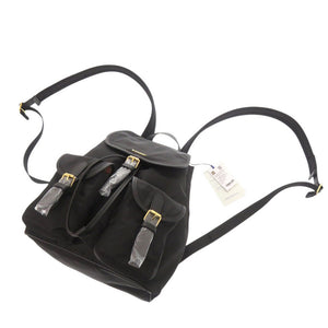 未使用 バーバリー ENFIELD エンフィールド 8109245 ナイロン ブラック リュック バックパック 黒 0858【中古】BURBERRY