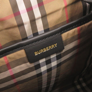 未使用 バーバリー ENFIELD エンフィールド 8109245 ナイロン ブラック リュック バックパック 黒 0858【中古】BURBERRY