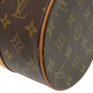 美品 ルイ ヴィトン パピヨン30 ポーチ付 モノグラム M51385 ハンドバッグ LV 0861【中古】LOUIS VUITTON