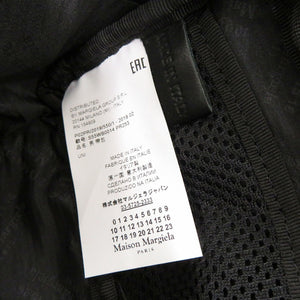 美品 メゾン マルジェラ 4ステッチ キャンバス ブラック ボディバッグ ウエストバッグ 黒 0882【中古】Maison Margiela メンズ