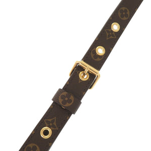 新品同様 ルイ ヴィトン モノグラム J14102 ブラウン ショルダーストラップ LV 0883【中古】LOUIS VUITTON