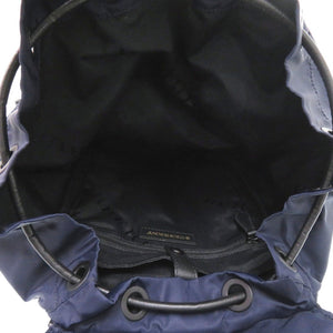 美品 バーバリー ナイロン ネイビー リュック デイパック 0978【中古】BURBERRY