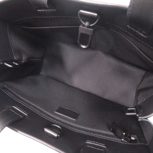 新品同様 ルイ ヴィトン ショッパートートMINI M28311 カウハイドレザー ノワール トートバッグ 黒 LV 1031【中古】LOUIS VUITTON メンズ