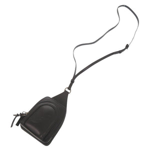 新品同様 クリスチャンルブタン LOUBIFUNK ルビファンク ミニ レザー ブラック ショルダーバッグ 黒 1112【中古】Christian Louboutin