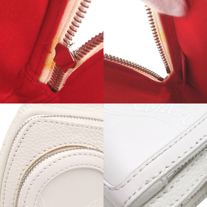 新品同様 クリスチャンルブタン LOUBIFUNK ルビファンク ミニ レザー ホワイト ショルダーバッグ 白 1113【中古】Christian Louboutin