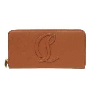 未使用 クリスチャンルブタン BY MY SIDE バイマイサイド 3235083 レザー ブラウン 長財布 1134【中古】Christian Louboutin