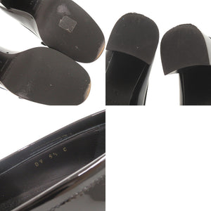 美品 サルヴァトーレフェラガモ ガンチーニ パテントレザー サイズ5 1/2 ブラック パンプス 黒 1162【中古】Salvatore Ferragamo