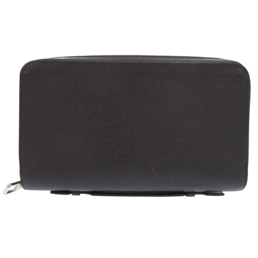 美品 ルイ ヴィトン ジッピーXL タイガ M44275 タイガ ブラック 長財布 黒 LV 1174【中古】LOUIS VUITTON メンズ