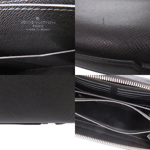 美品 ルイ ヴィトン ジッピーXL タイガ M44275 タイガ ブラック 長財布 黒 LV 1174【中古】LOUIS VUITTON メンズ