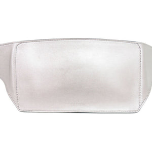 美品 ヴァレンティノ ガラヴァーニ VLTN XY2B0719UYS レザー シルバー ウエストバッグ ボディバッグ 1204【中古】Valentino Garavani メンズ