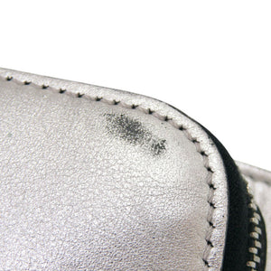 美品 ヴァレンティノ ガラヴァーニ VLTN XY2B0719UYS レザー シルバー ウエストバッグ ボディバッグ 1204【中古】Valentino Garavani メンズ