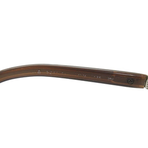 ブルガリ ロゴ プラスチック ラインストーン ブラウン サングラス 1206【中古】BVLGARI