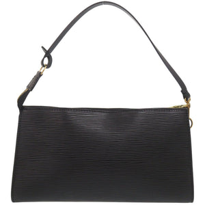 美品 ルイ ヴィトン ポシェット アクセソワール エピ M52942 ノワール ポーチ LV 1218【中古】LOUIS VUITTON