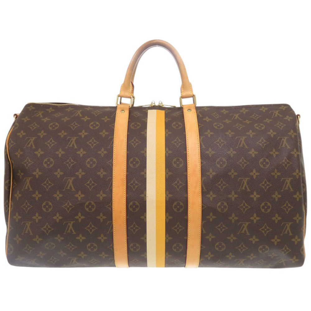 ルイ ヴィトン キーポルバンドリエール55 モンモノグラム ボストンバッグ LV 1245【中古】LOUIS VUITTON