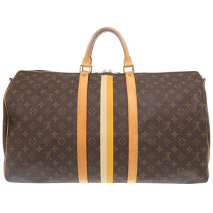 ルイ ヴィトン キーポルバンドリエール55 モンモノグラム ボストンバッグ LV 1245【中古】LOUIS VUITTON