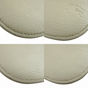 新品同様 バーバリー ロッキング ホース レザー 抹茶色 グリーン 緑 カードケース 1286【中古】BURBERRY