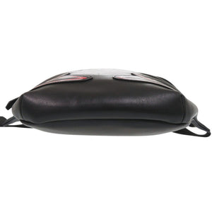 フェンディ バグズアイ 7VA434 レザー ブラック ボディバッグ ウエストバッグ 黒 1331【中古】FENDI