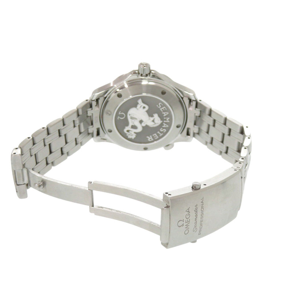 美品 オメガ シーマスター ダイバー 300m 2220.80 SS ネイビー 自動巻き 腕時計 1339【中古】OMEGA