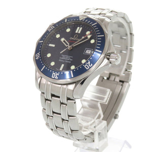 美品 オメガ シーマスター ダイバー 300m 2220.80 SS ネイビー 自動巻き 腕時計 1339【中古】OMEGA