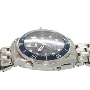 美品 オメガ シーマスター ダイバー 300m 2220.80 SS ネイビー 自動巻き 腕時計 1339【中古】OMEGA