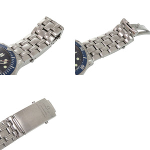 美品 オメガ シーマスター ダイバー 300m 2220.80 SS ネイビー 自動巻き 腕時計 1339【中古】OMEGA