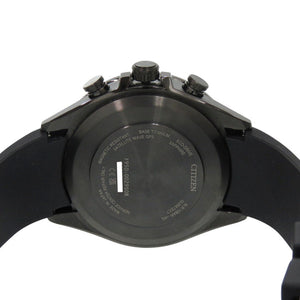 美品 シチズン アテッサ アクトライン CC4055-14H スーパーチタニウム ウレタン グレー ブラック エコドライブ 腕時計 1344【中古】CITIZEN