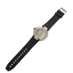 ティソ Tレース T141.807.17.051.00 SS ブラック 自動巻き 腕時計 黒文字盤 1345【中古】TISSOT