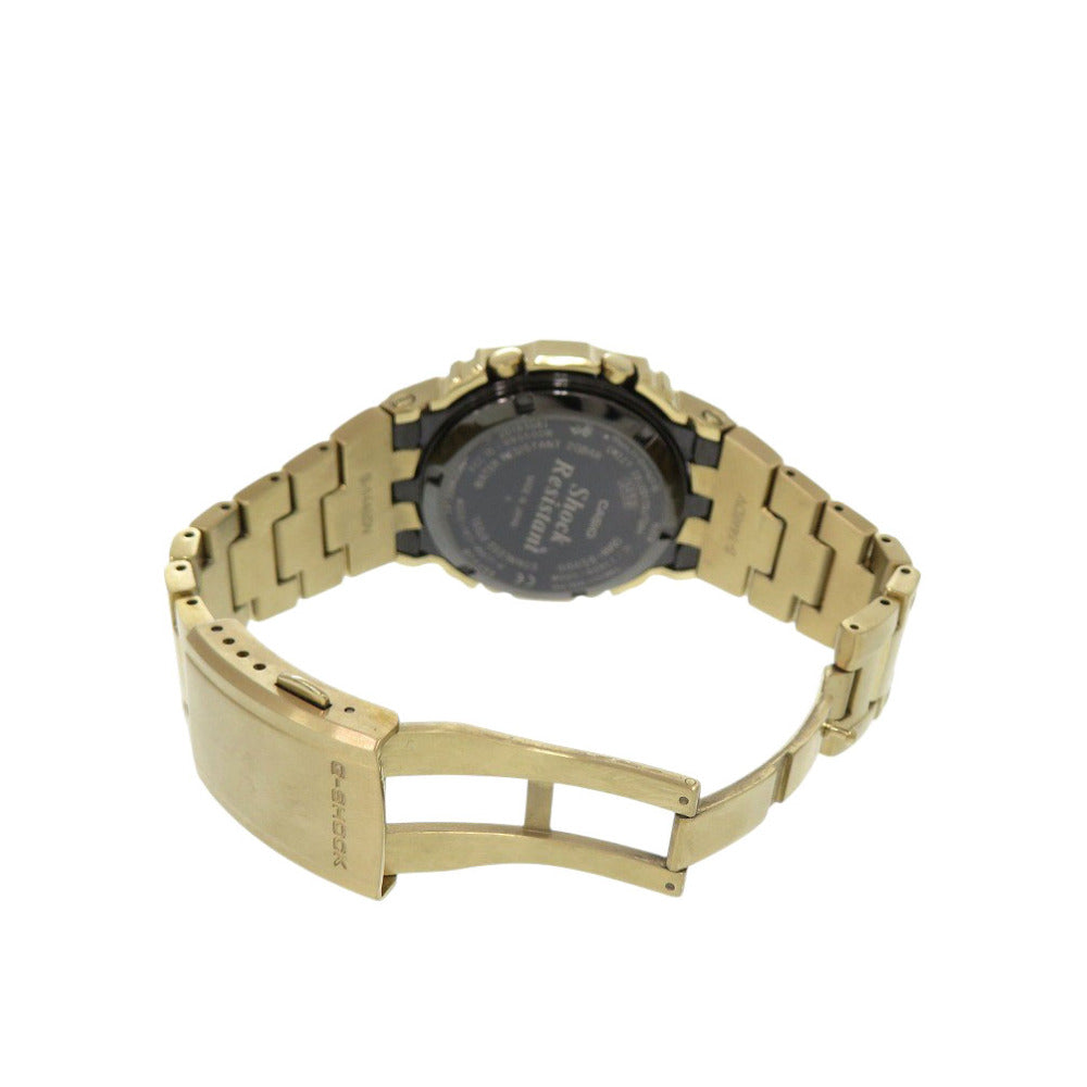 カシオ G-SHOCK フルメタル GMW-B5000GD-9JF SS ブラック ゴールド タフソーラー デジタル 腕時計 黒文字盤 Gショック 1347【中古】CASIO