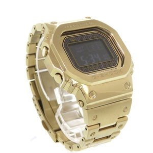 カシオ G-SHOCK フルメタル GMW-B5000GD-9JF SS ブラック ゴールド タフソーラー デジタル 腕時計 黒文字盤 Gショック 1347【中古】CASIO