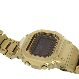 カシオ G-SHOCK フルメタル GMW-B5000GD-9JF SS ブラック ゴールド タフソーラー デジタル 腕時計 黒文字盤 Gショック 1347【中古】CASIO