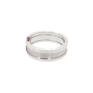 新品同様 カルティエ C2スモール 2C K18WG 750WG #57 ホワイトゴールド リング 指輪 ジュエリー 1359【中古】CARTIER