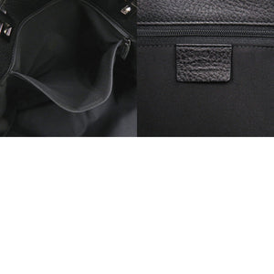 新品同様 グッチ GG柄 269123 ナイロン レザー ブラック トートバッグ 黒 1379【中古】GUCCI