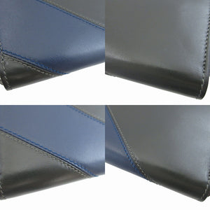 美品 ジミーチュウ レザー グリーン 緑 ブルー 青 ラウンドファスナー長財布 財布 1422【中古】JIMMY CHOO