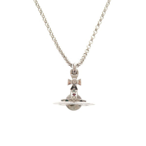 美品 ヴィヴィアンウエストウッド オーブ ラインストーン メタル シルバー ネックレス 1431【中古】Vivienne Westwood