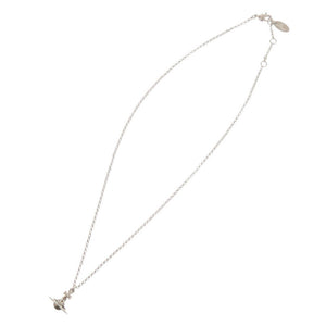 美品 ヴィヴィアンウエストウッド オーブ ラインストーン メタル シルバー ネックレス 1431【中古】Vivienne Westwood