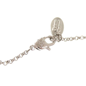 美品 ヴィヴィアンウエストウッド オーブ ラインストーン メタル シルバー ネックレス 1431【中古】Vivienne Westwood